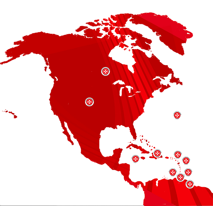 Sedi Sogit in America del nord e Caraibi